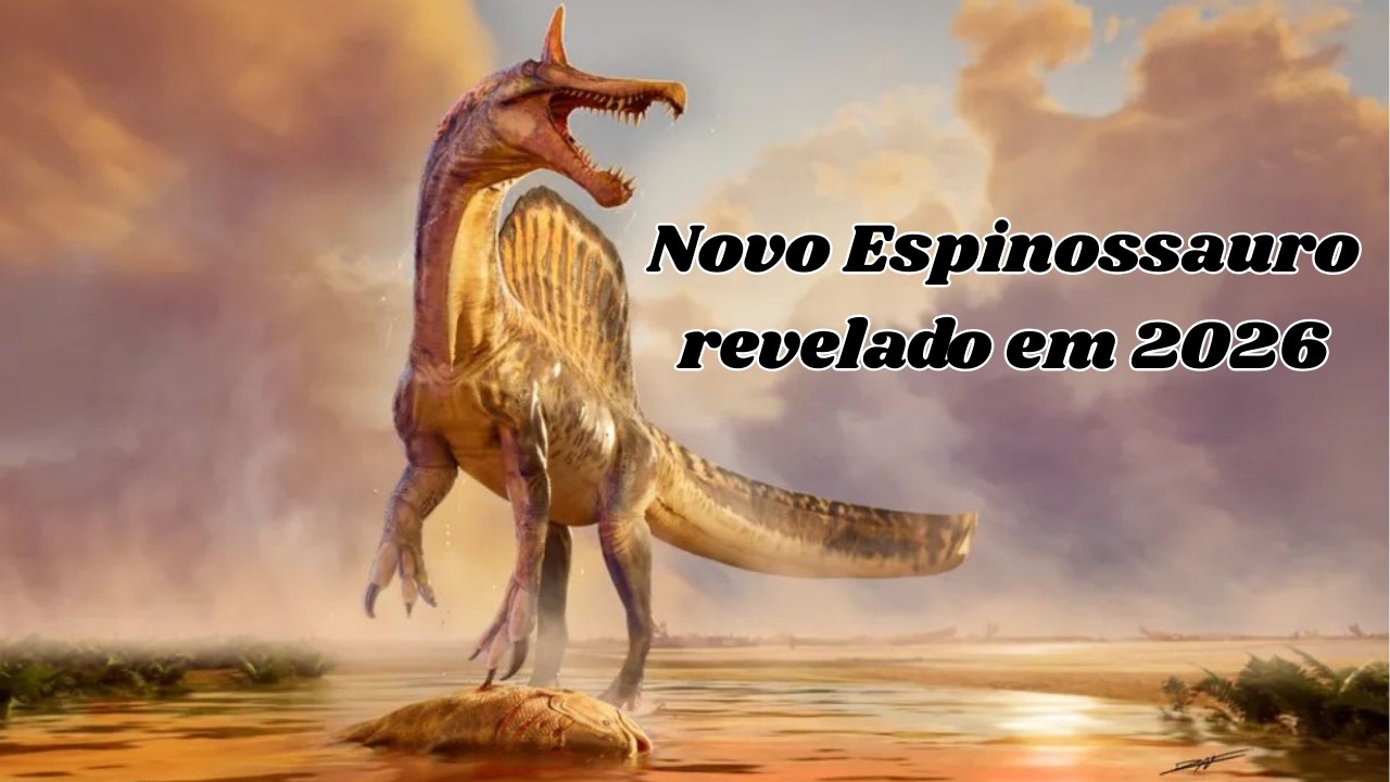 O ESPINOSSAURO MUDOU DE NOVO!  Conheça a Garça do Inferno (2026)