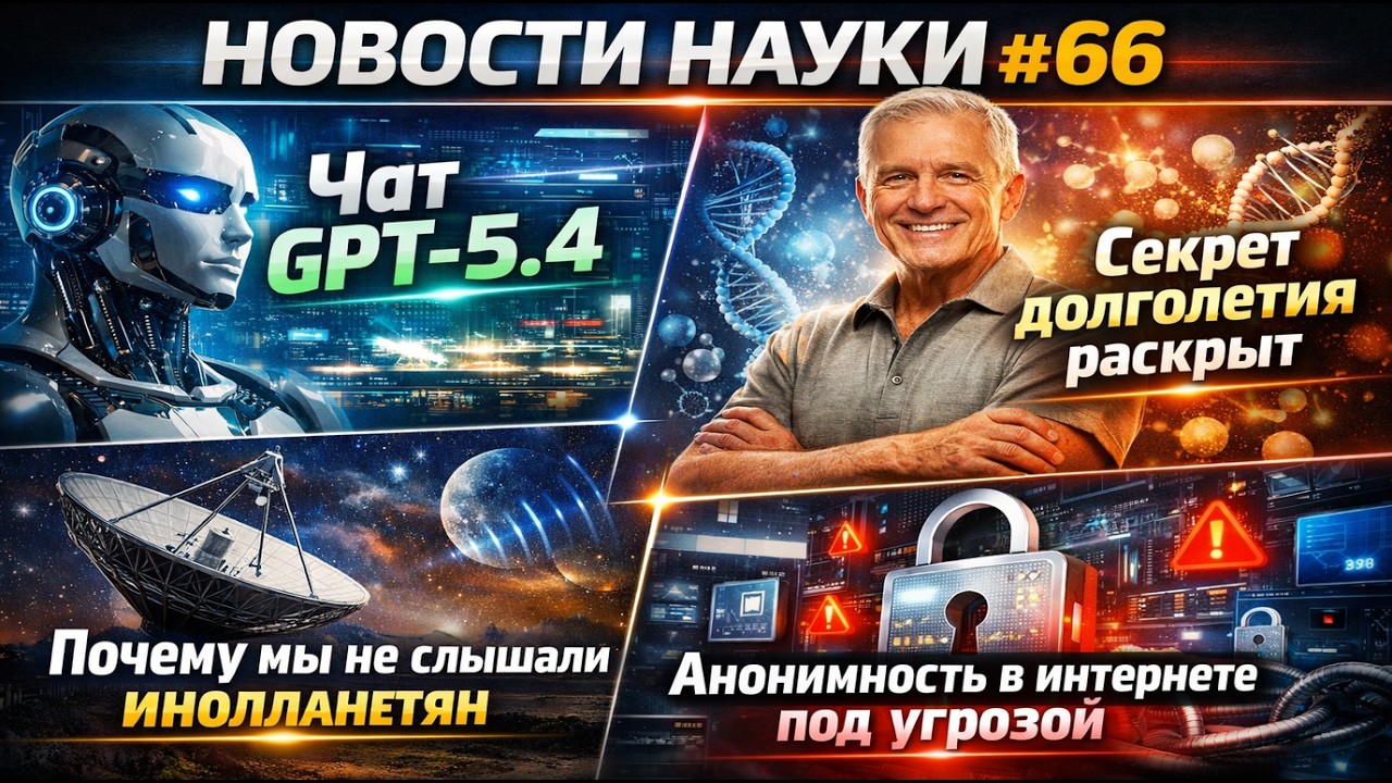«Новости науки 66: тайны долгожителей, ИИ и внеземной сигнал»