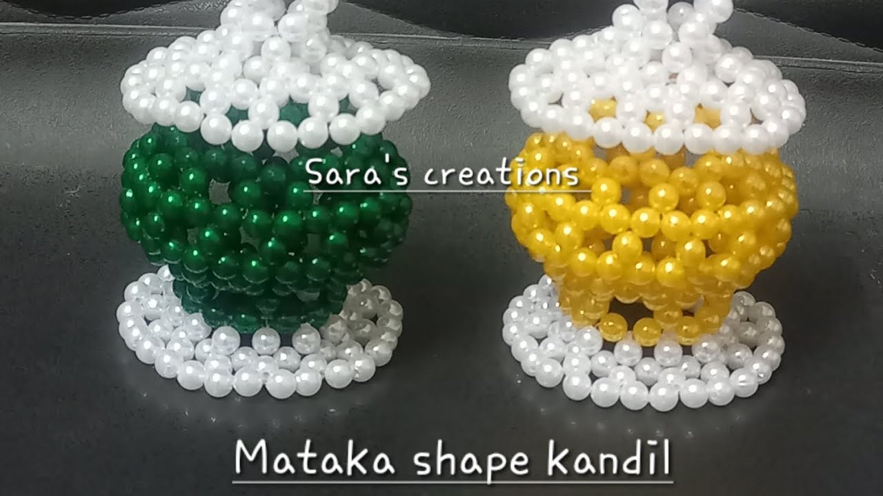 New pattern lantern made by Sara's creations - Easy tutorial 