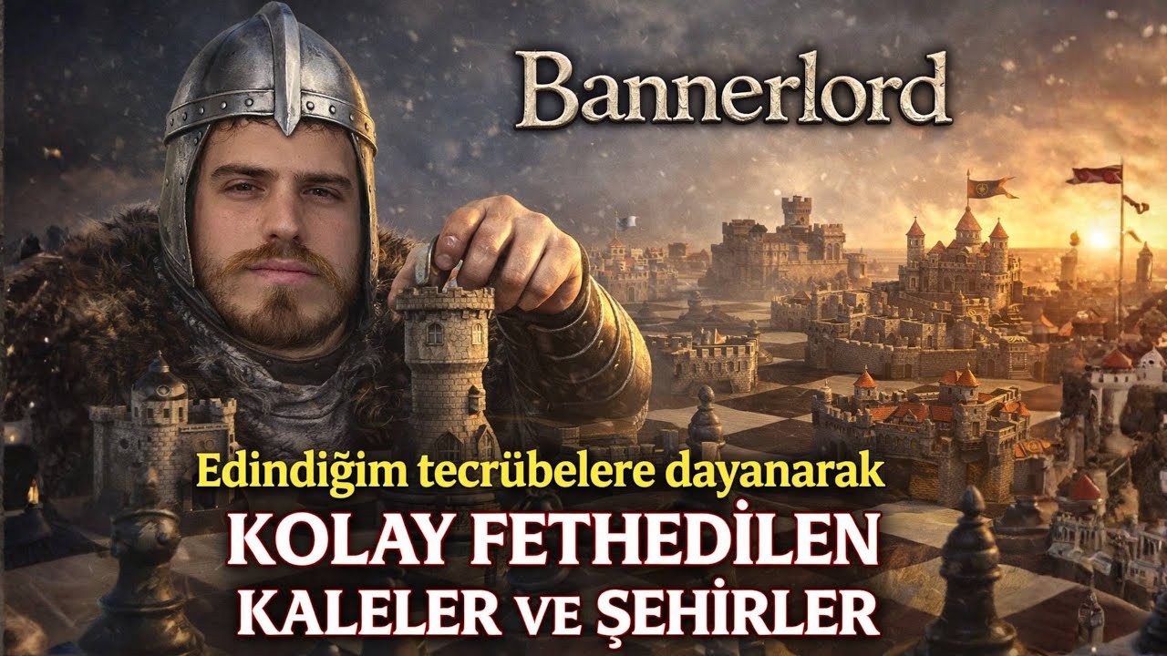 Bannerlord’da En Kolay Fethedilen Kale ve Şehirler (Tecrübeyle Sabit)