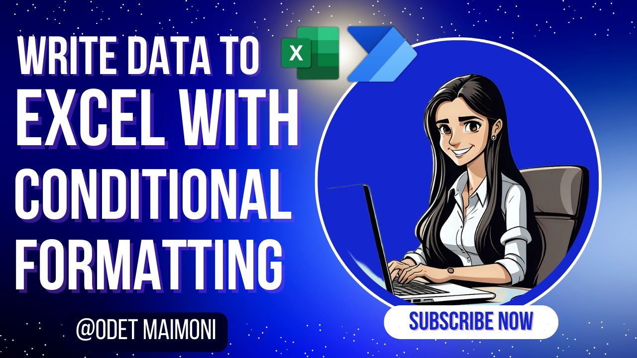 How to Write Data to an Excel File with Conditional Formatting Using Power Automate