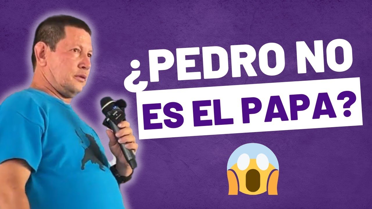 ¿Por qué JESÚS le dijo a PEDRO APÁRTATE de mi SATANÁS si fue el PRIMER PAPA? PADRE LUIS TORO