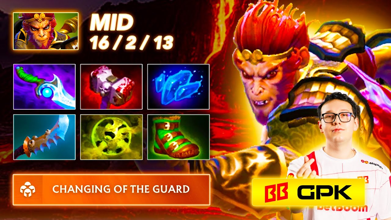 Gpk MONKEY KING - GANKING MONSTER! | Full Gameplay Dota Class [7.39C]