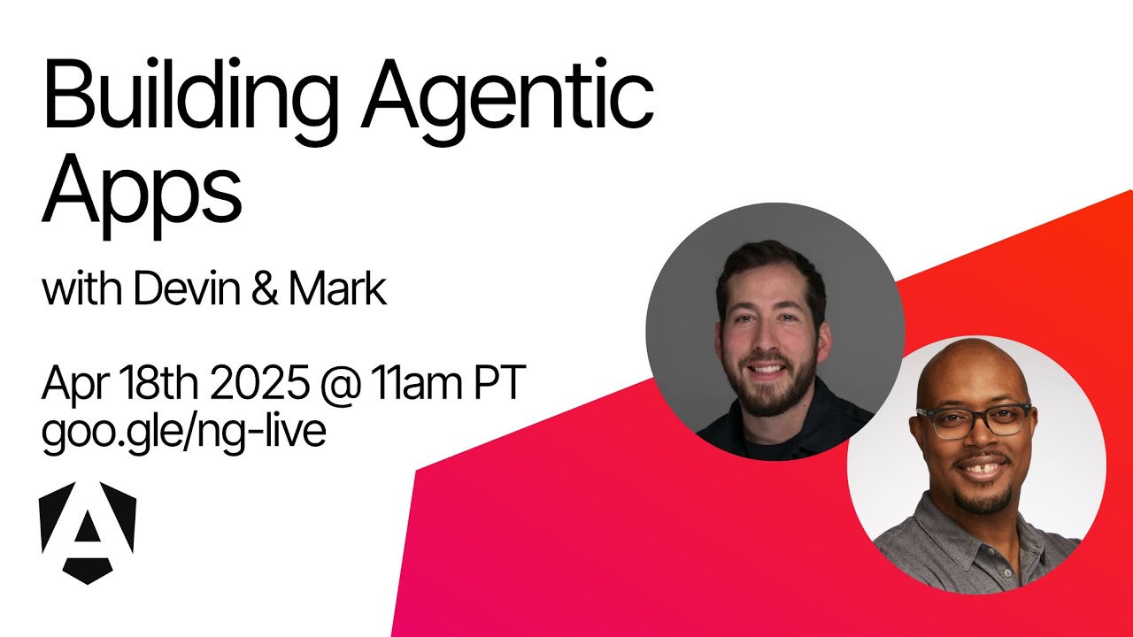 Building Agentic Apps with Angular and Genkit live!