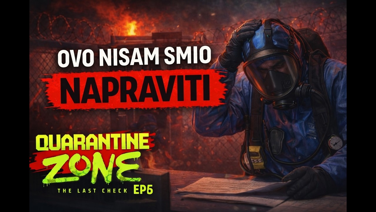 Ovo nisam smio napraviti… | Quarantine Zone: The Last Check #6
