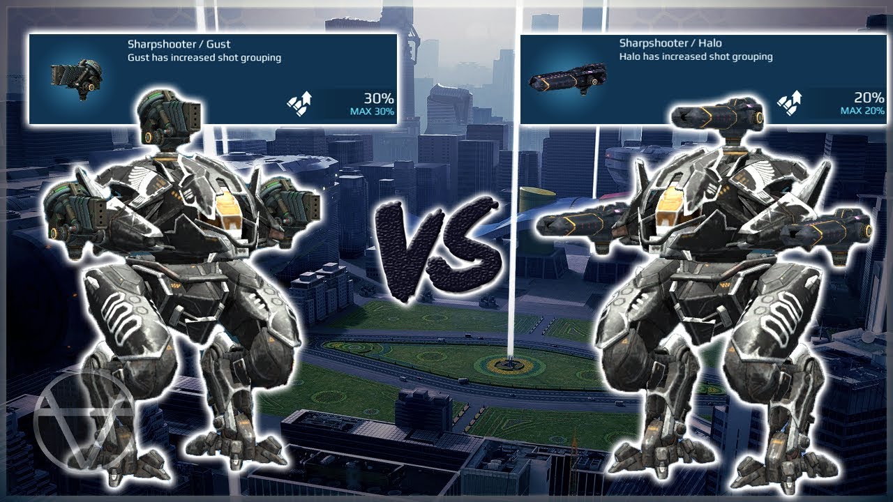 [WR] 🔥 Sharpshooter Gust VS Halo - Mk2 Comparison | War Robots