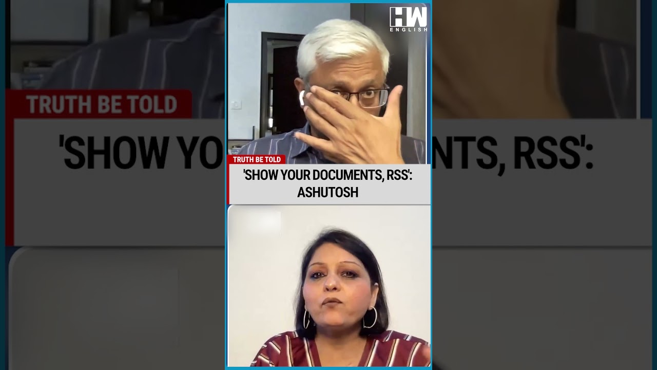 Ashutosh: 'Show Your Documents, RSS' | Priyank Kharge vs RSS | Mohan Bhagwat
