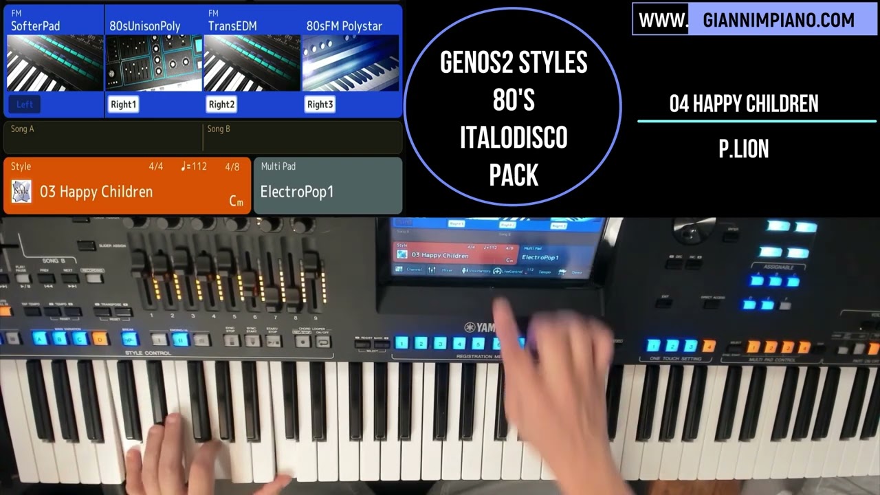 GENOS2 Italo Disco Pack &ndash; 30 Minuti Non-Stop DJ Style! by GIANNIM