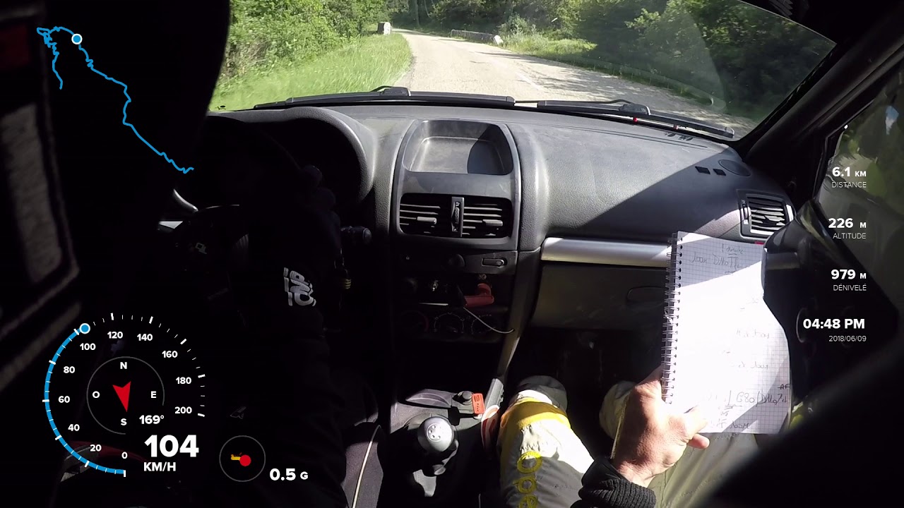 Rallye de l'Ecureuil ES6 1er grN DUCLAUX/VATTIER Clio Ragnotti N3