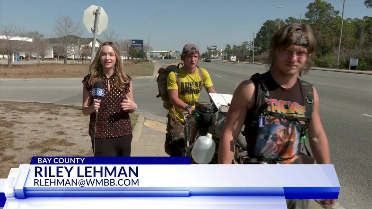 Bond brothers make Panama City pit-stop on walk across America