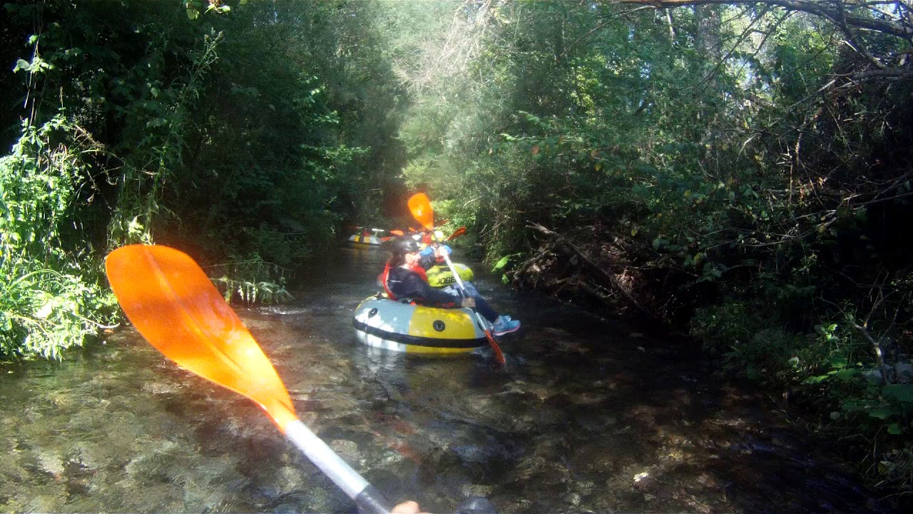 River Tubing Pollino - la partenza - 20 agosto 2019