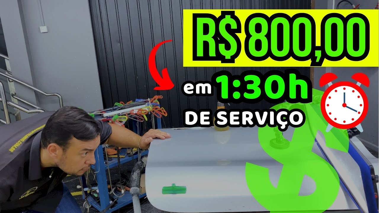 MARTELINHO DE OURO: COMO DESAMASSAR PORTA DA RANGER (Passo a Passo)