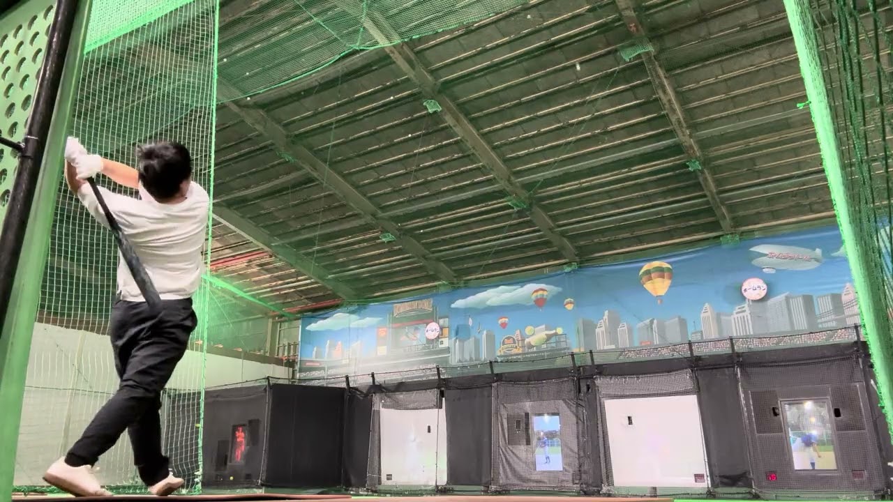 バッティングセンター　68