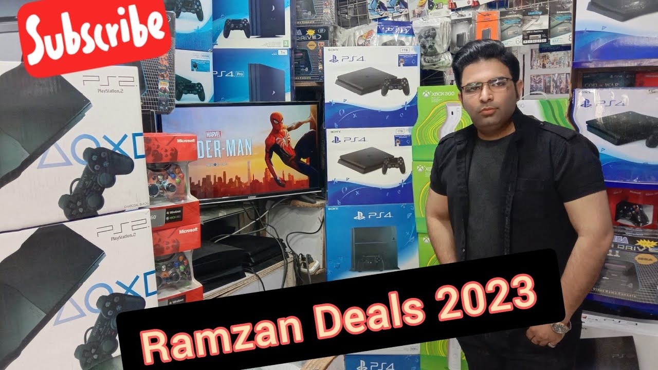 Ramzan Deals jailbreak gaming console prices ps4 x box 360  ps2,ps3, Rainbow center saddar karachi