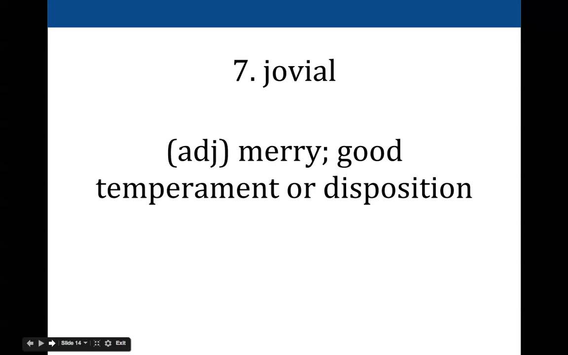 SAT Vocabulary List #7