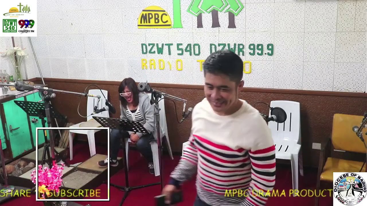 Kapitan Enteng, Kuarog & Toyang kulitan katawaan @ Drama recording