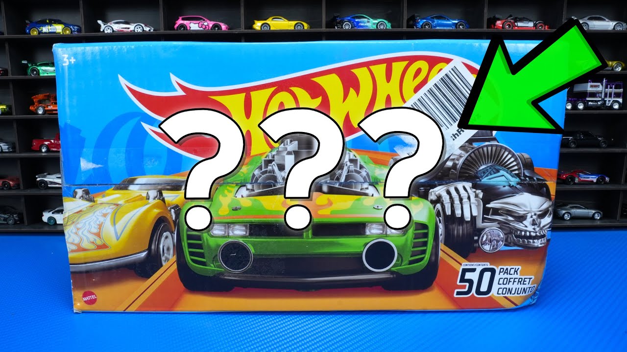 Hot Wheels 50 Pack Mystery Box от Amazon