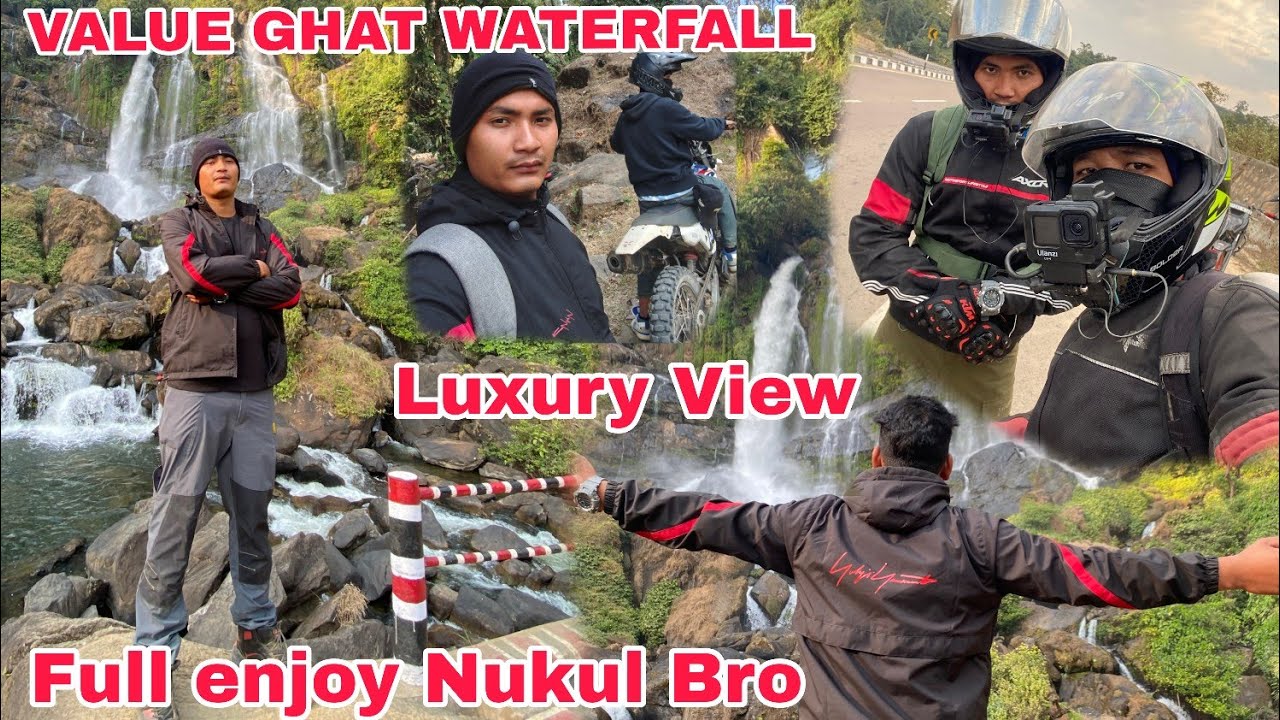 KARBI ANGLONG..VALUGHAT  WATERFALL OITASHAR ENJOY KHALAMBAI LWGWFWR..NAKUL VLOG ADAMWNJW🤩@NukulVlog 