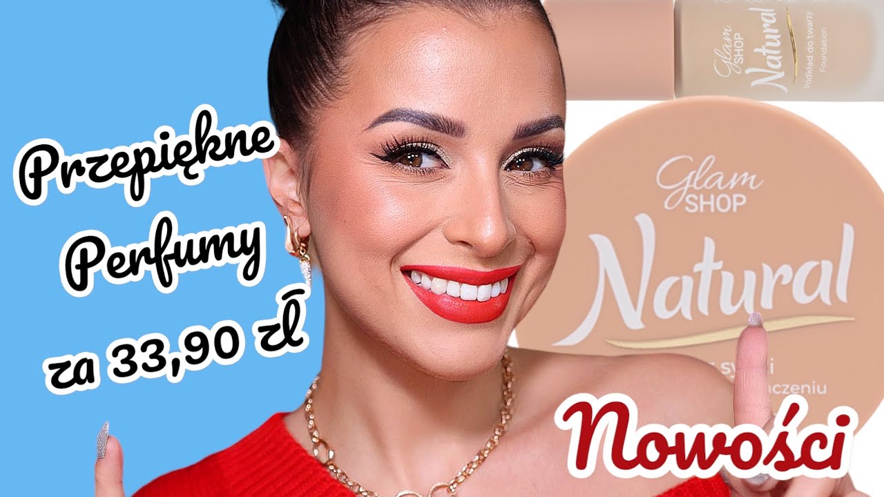 Zrobiło się Świątecznie - testuję polskie nowości Glam Shop Podkład Natural - TEST CAŁODNIOWY