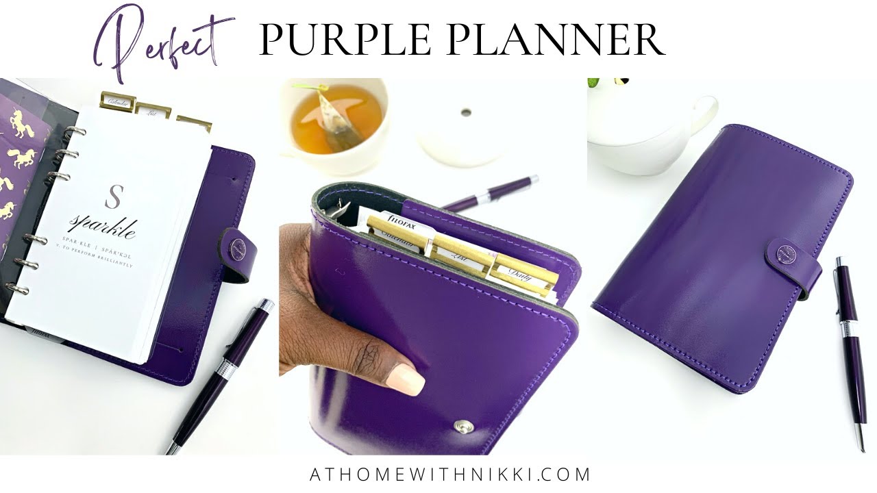 Perfect Purple Planner Set-Up