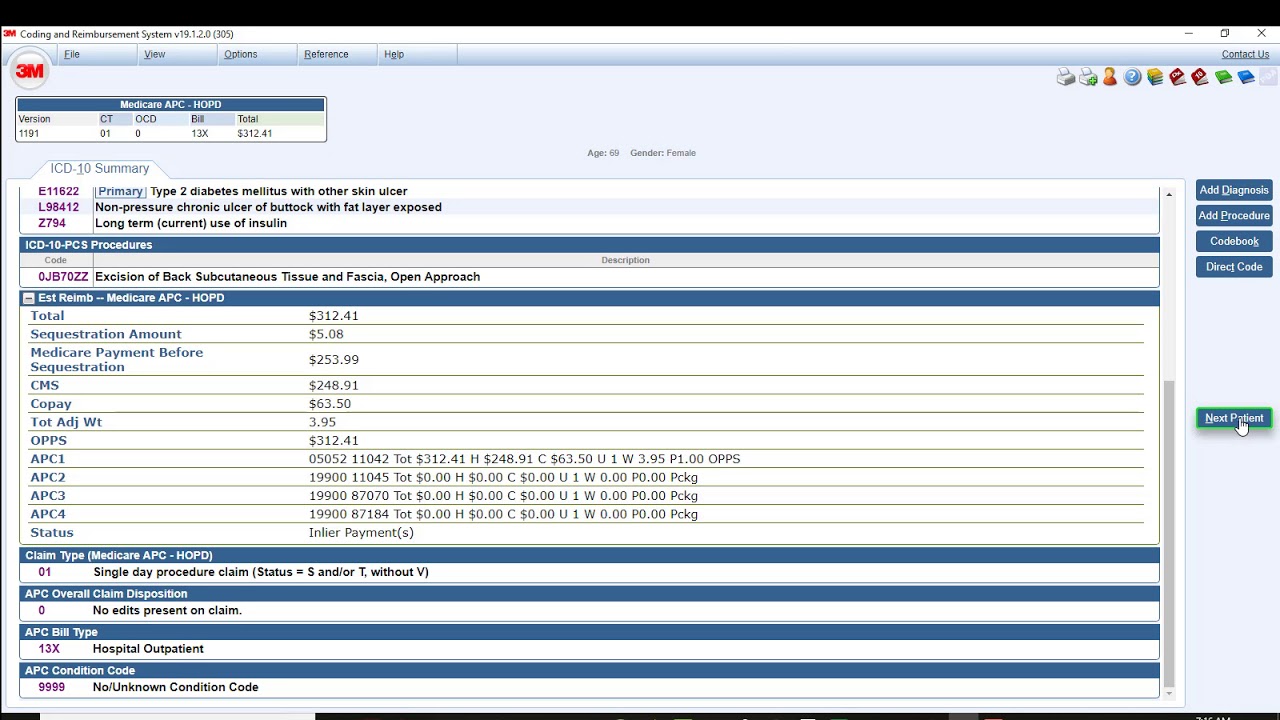 3M Encoder Hospital Outpatient CPT Final