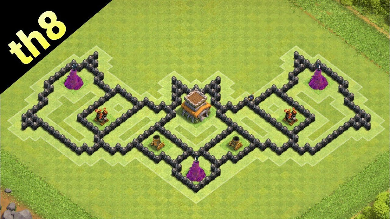 🗡Clash Of Clans / Town Hall 8 Batman Base (TH8)  Gameplay #9