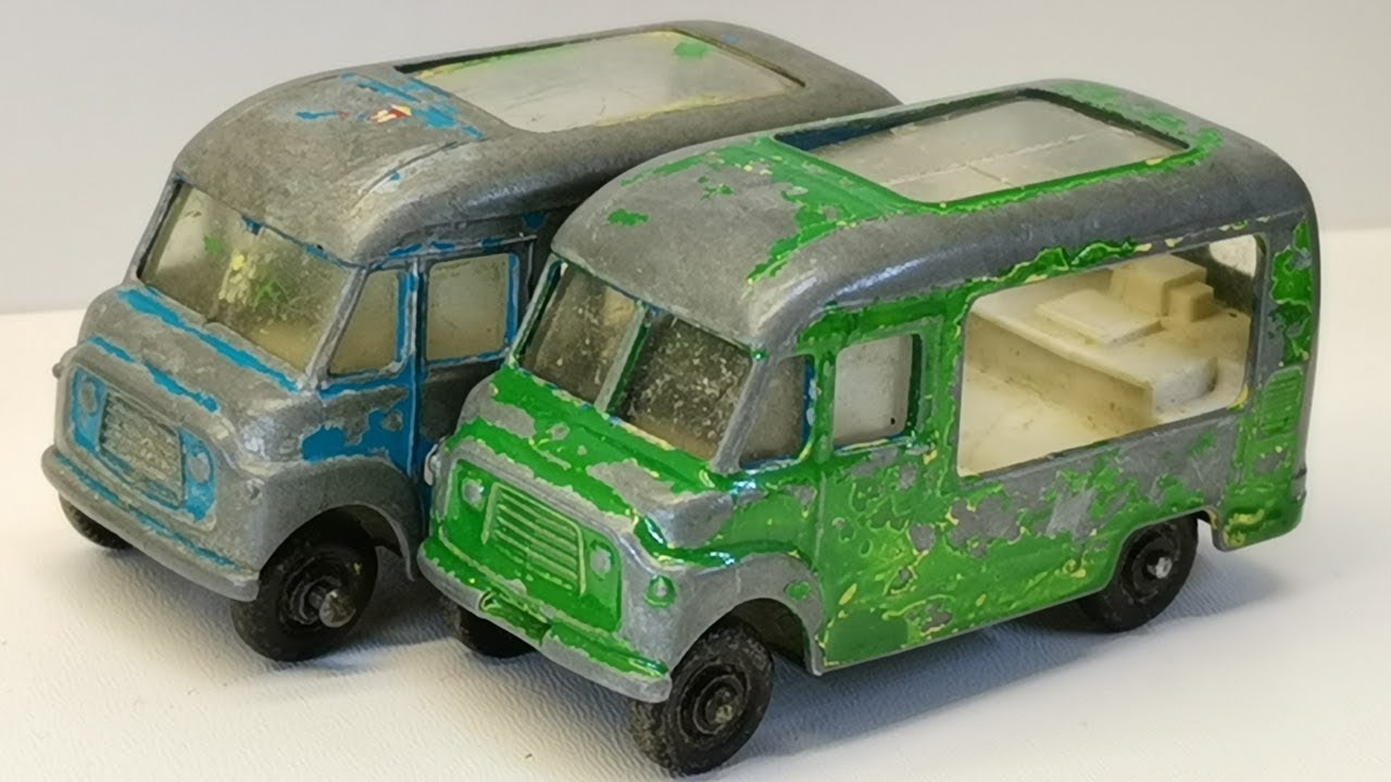 "Matchbox" реставрация Commer мороженое Столовая № 47 Литьевая машина Изготовление деталей