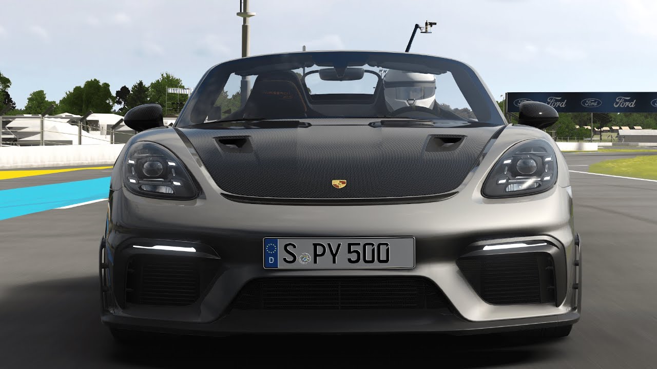 2024 Porsche 718 Spyder RS lap at Nürburgring Nordschleife | Assetto Corsa Ultra Realistic Graphics