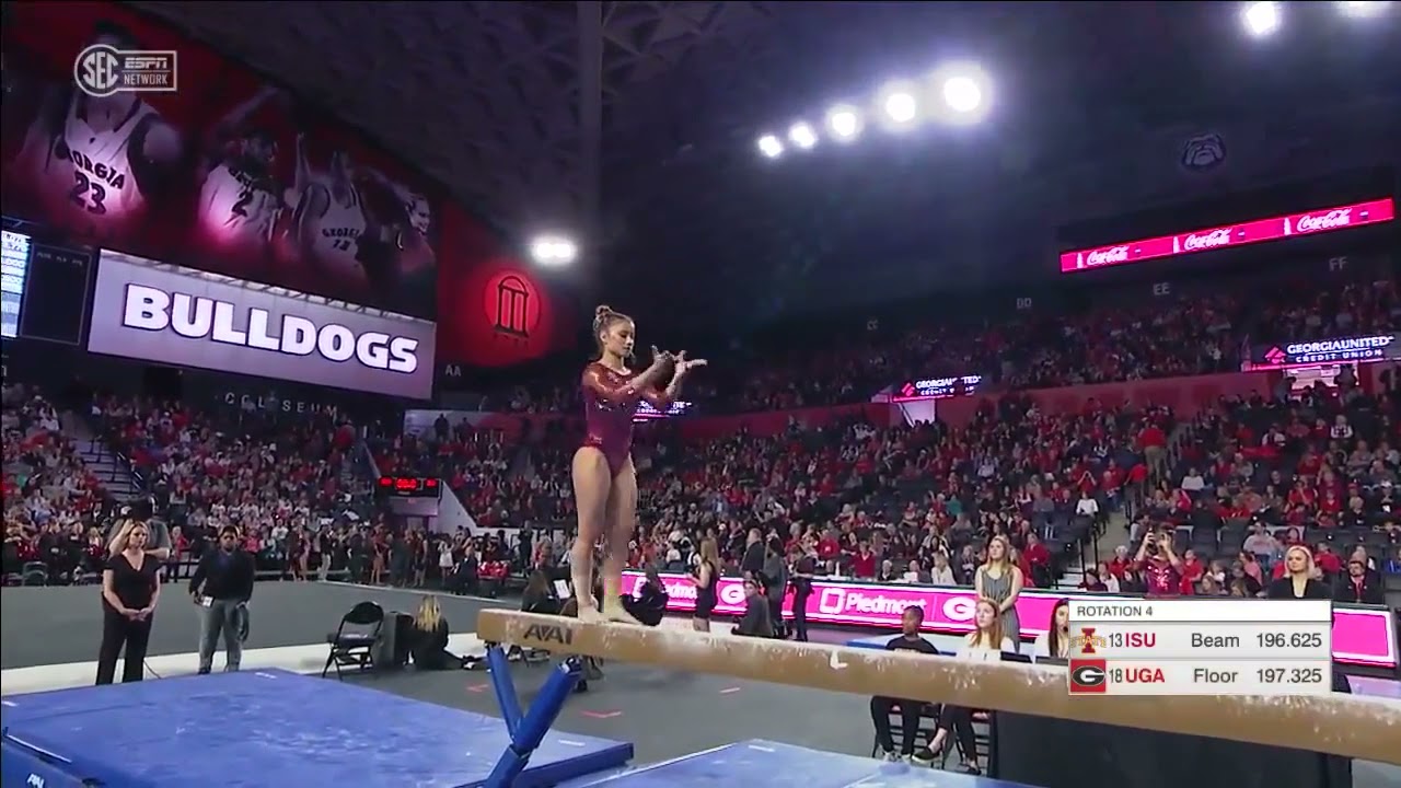 Andrea Maldonado (Iowa State) 2020 Beam