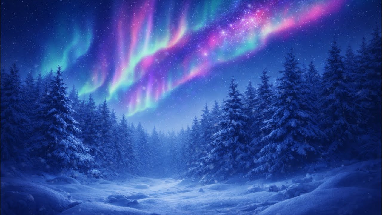 Night Snowstorm ❄️ 10 Hours of Winter Wind & Snowfall for Deep Sleep