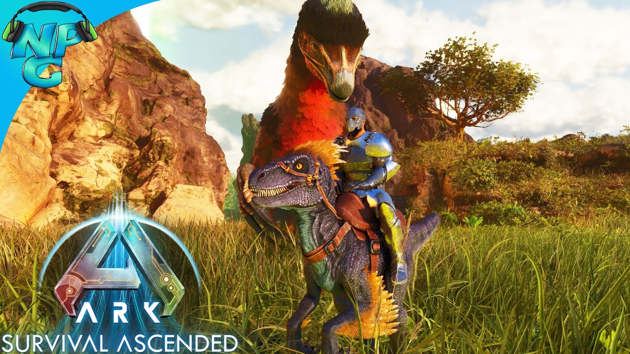 ARK Survival Ascended - Big Tames and Outpost Building at Green Obelisk! E8