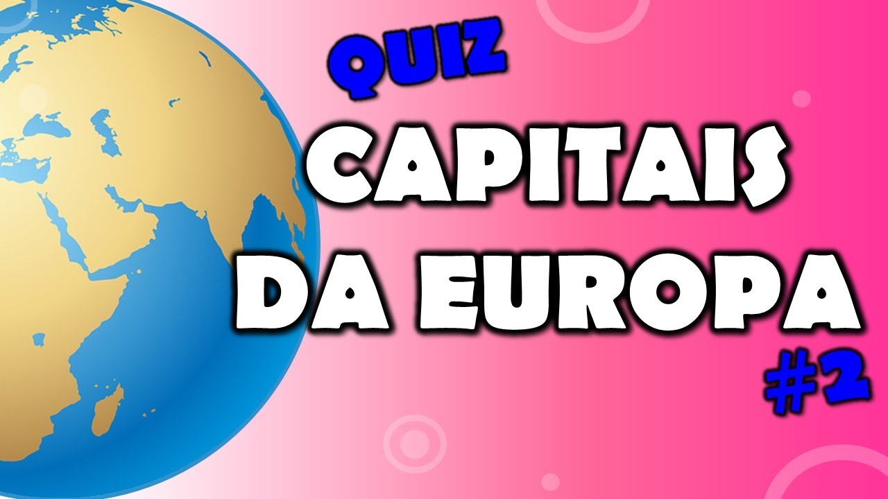 Sabe quais são as capitais? - Europa #2