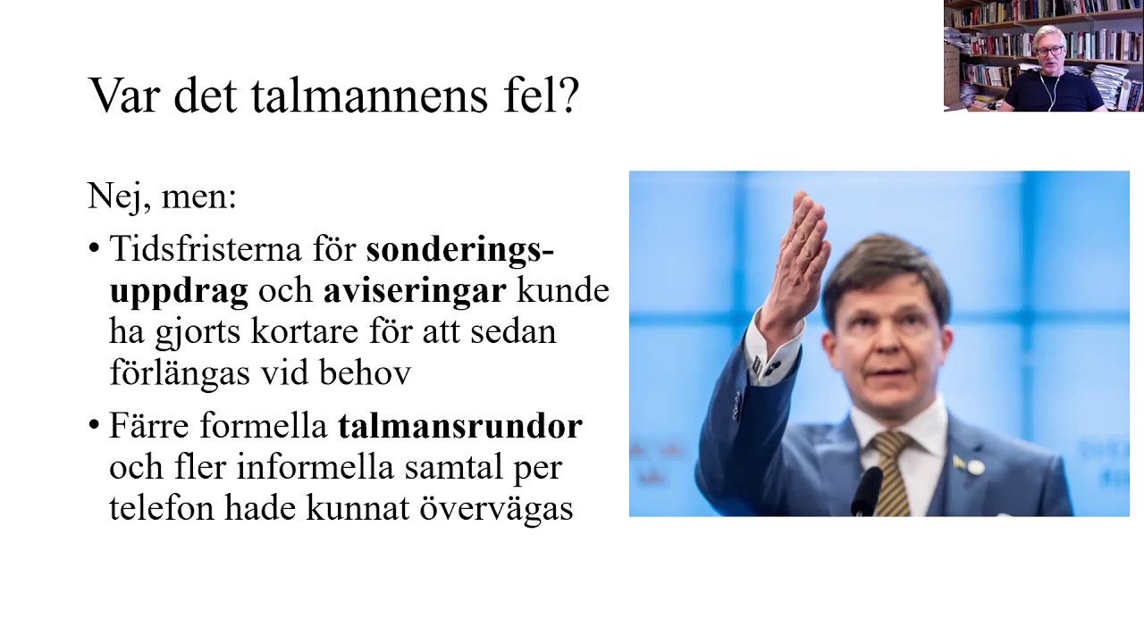 Vilka lärdomar kan dras från regeringsbildningen 2018?