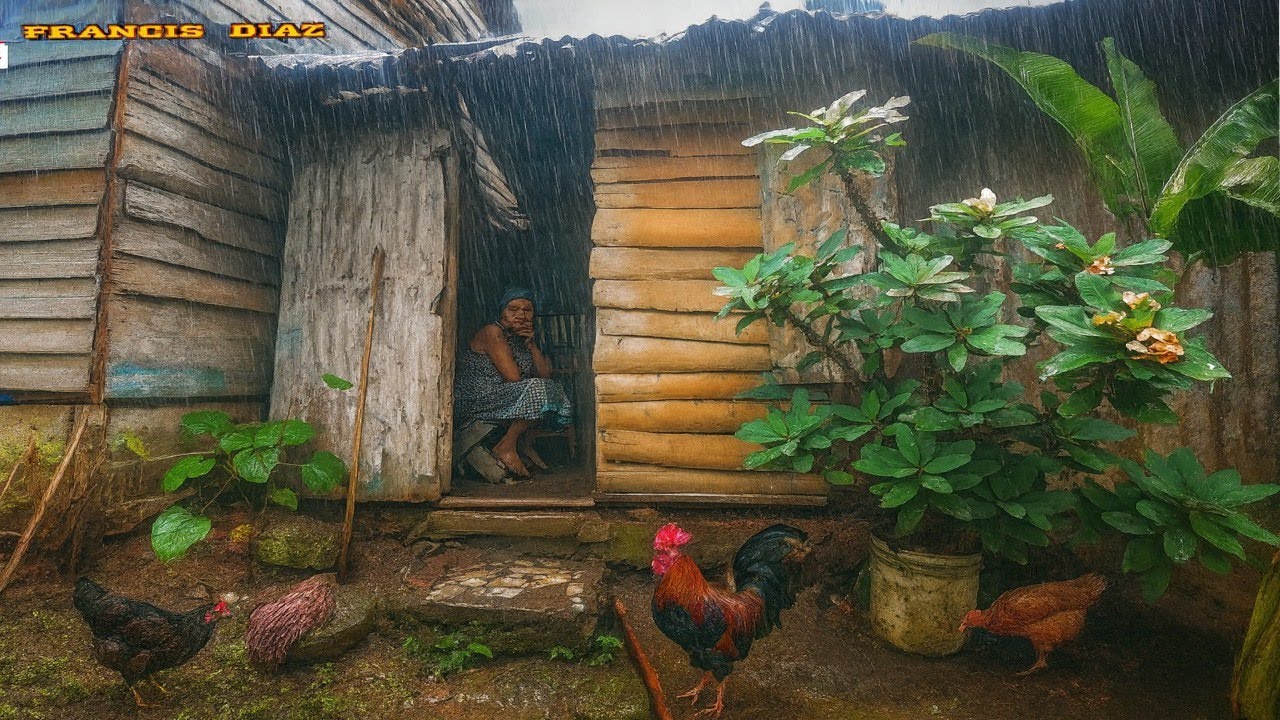 LLUVIA EN EL CAMPO CON ERNESTINA