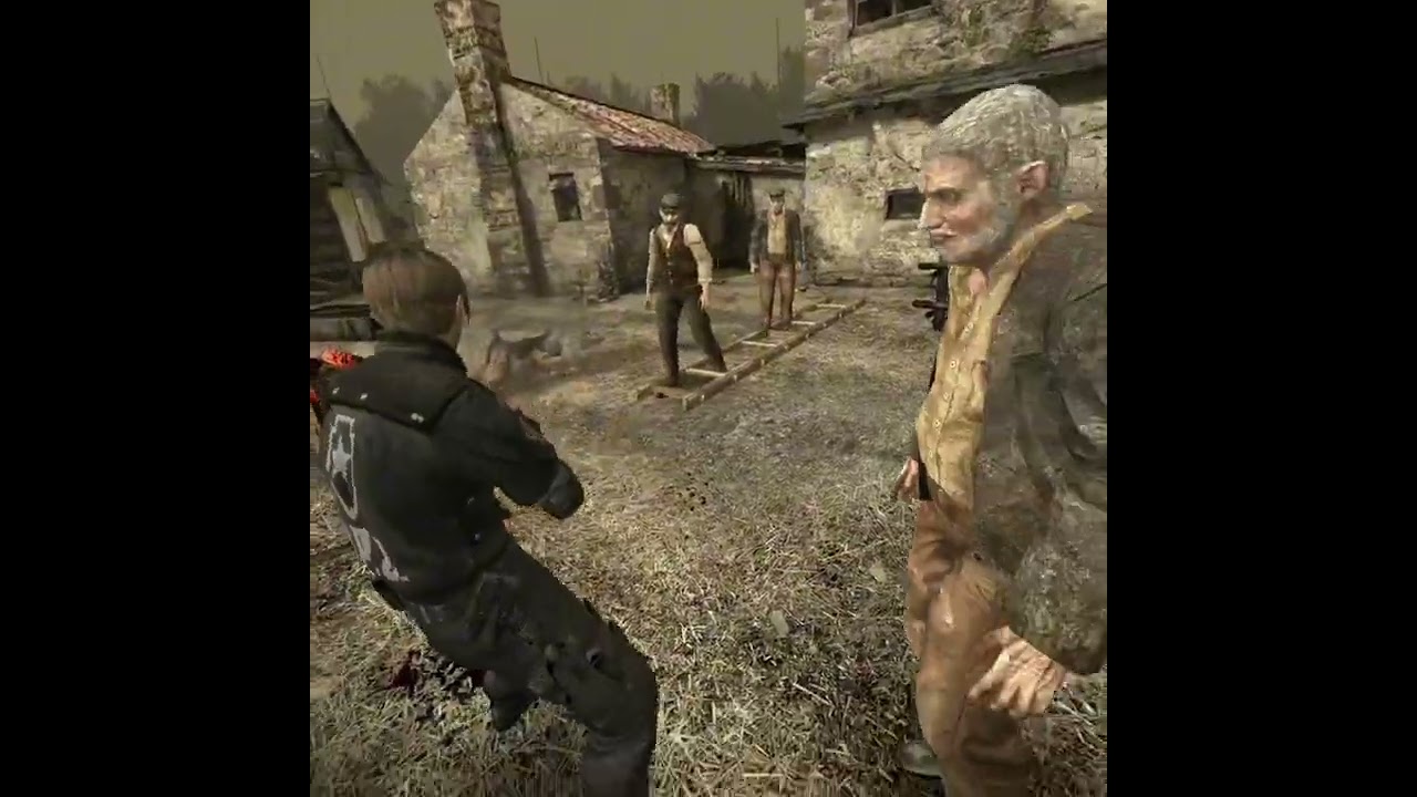 I play Resident Evil 4 vr