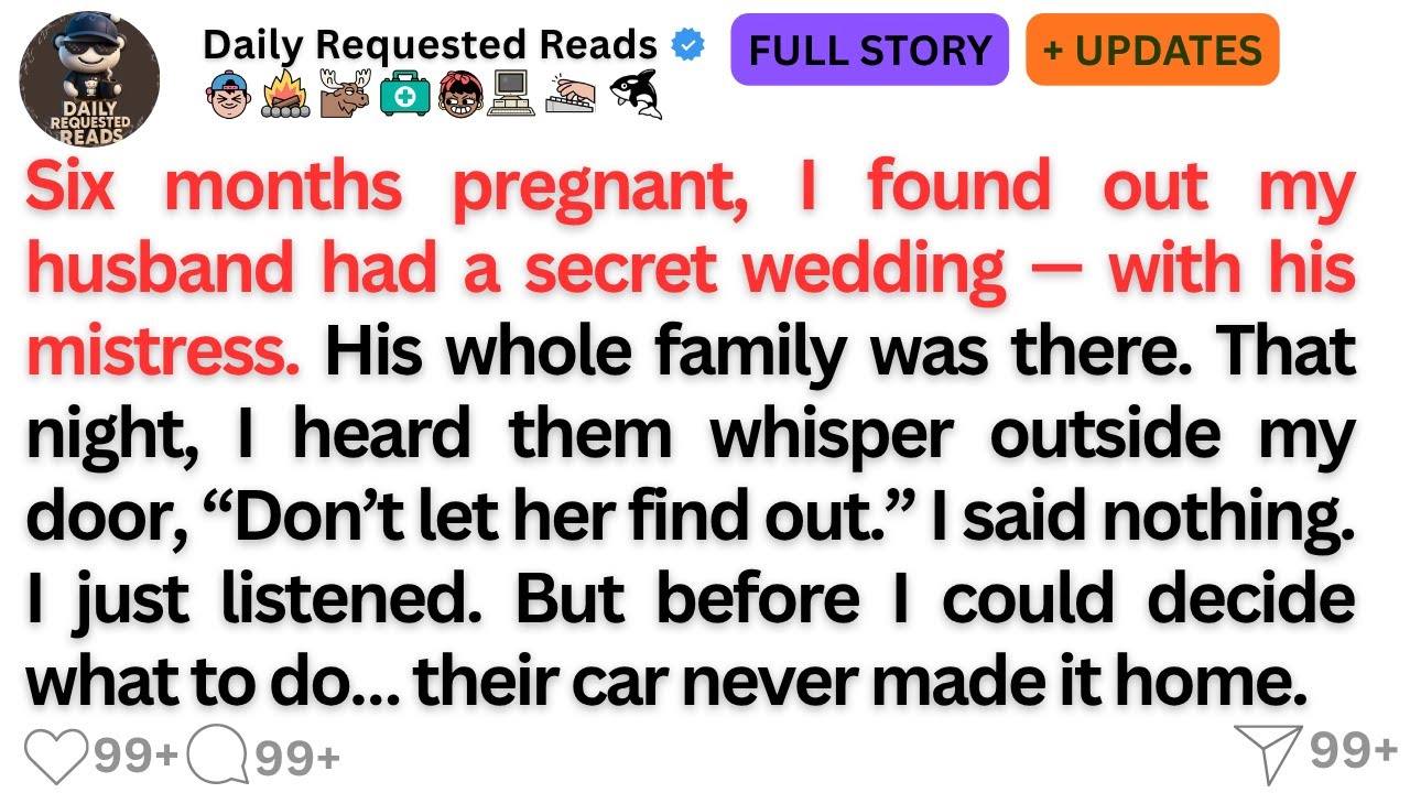 Six months pregnant, I found out my husband had a secret wedding — with his mistress. His whole ....