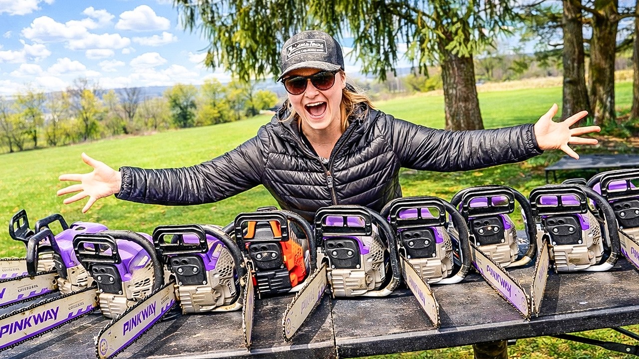 How Loud Are 10 Chainsaws?!