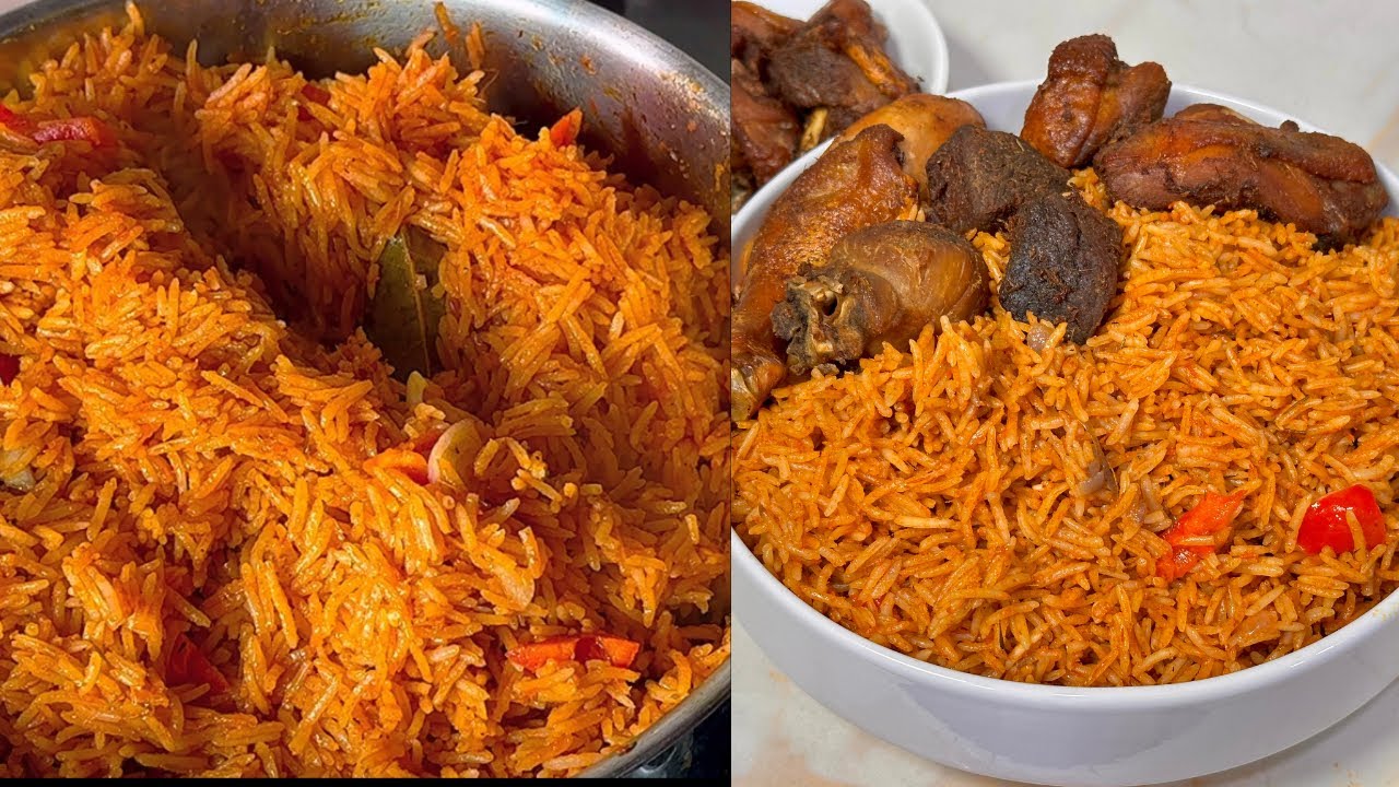 HOW TO MAKE NIGERIAN JOLLOF RICE,SMOKY & Delicious