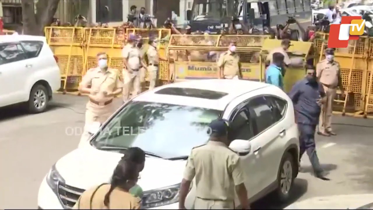 Sara Ali Khan Arrives For Drug Probe At NCB Guest Office