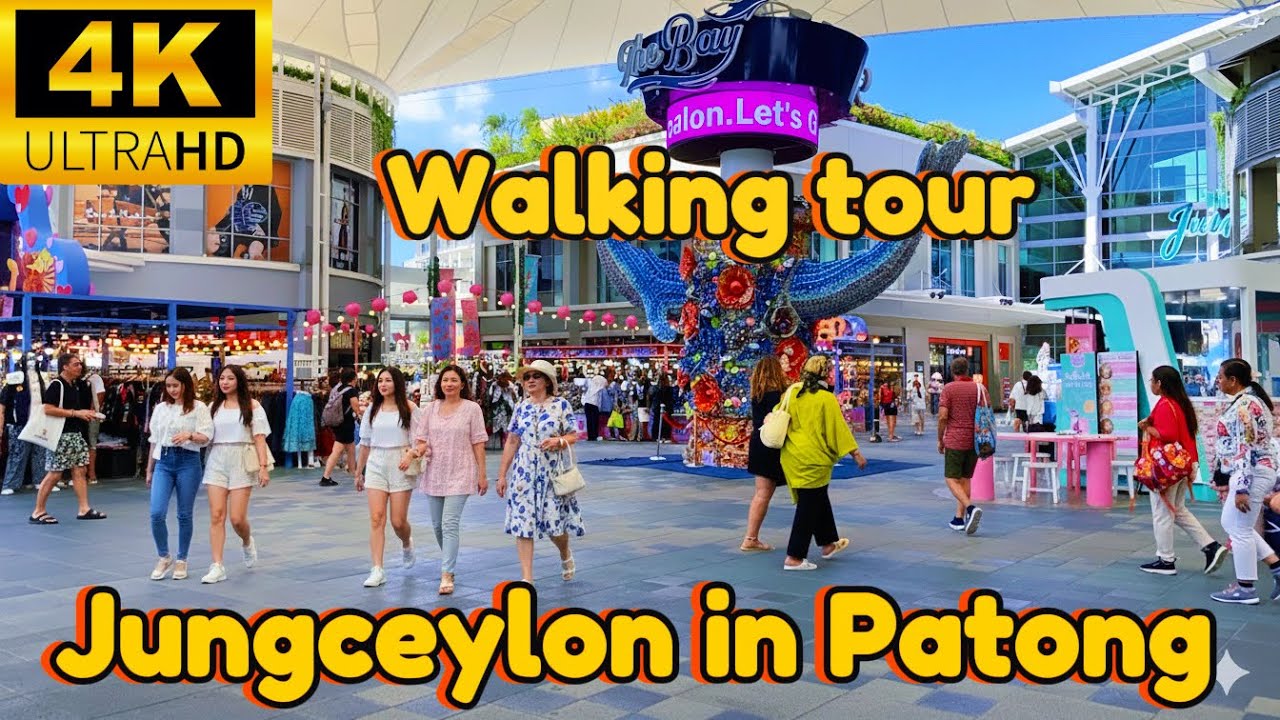 4K Is This Phuket's Best Mall? Jungceylon Full Walking Tour 2026 🇹🇭 (ASMR)