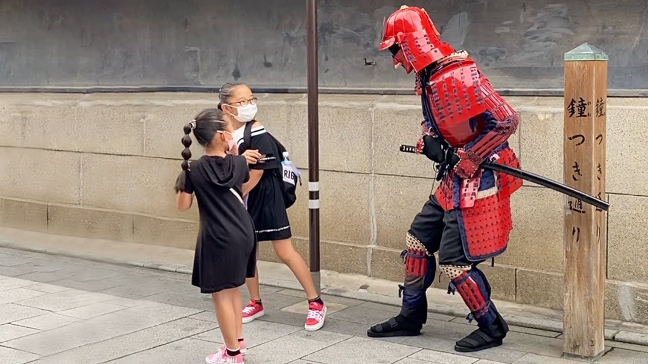 SAMURAI MANNEQUIN PRANK in JAPAN #06 / Kawagoe Saitama