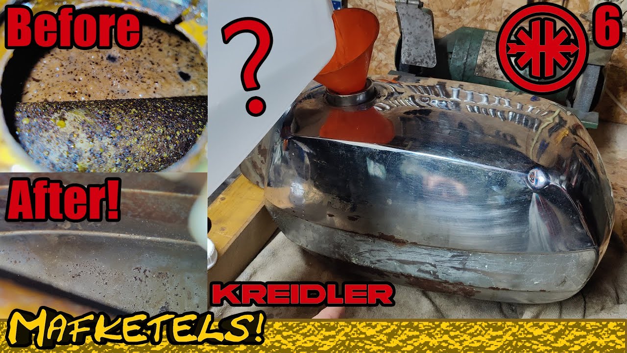 Kreidler Florett RMC | HOE Verwijder ik ROEST uit mijn Benzinetank? #006 (ENG SUBS)