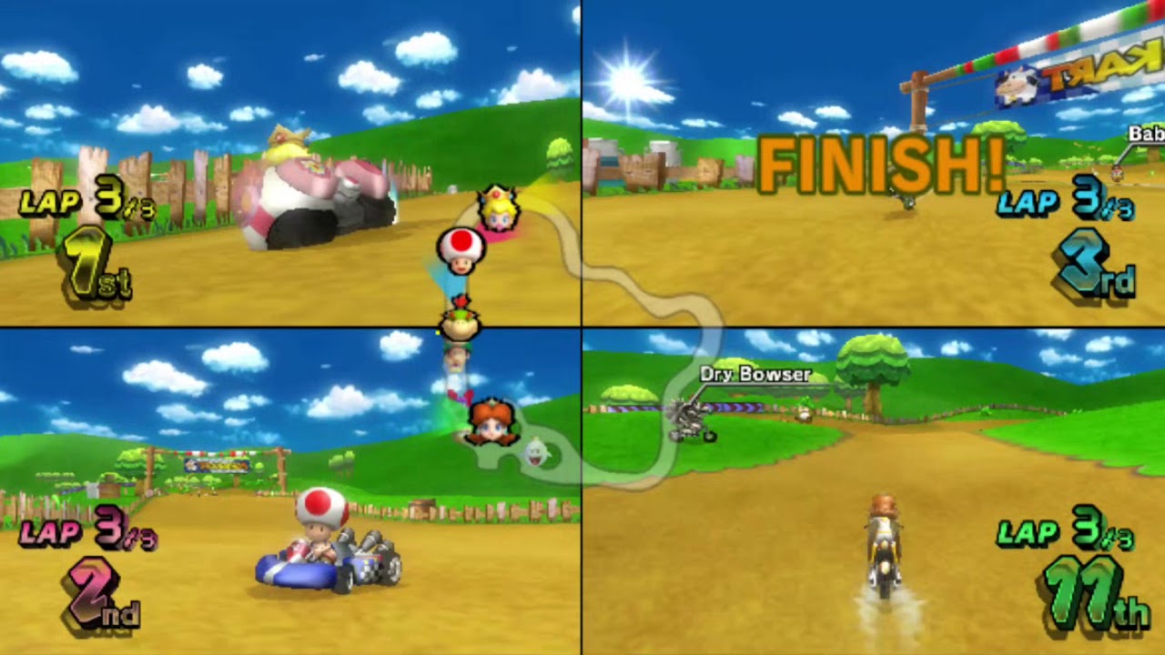 Mario Kart Wii ✦ 4 Players #004