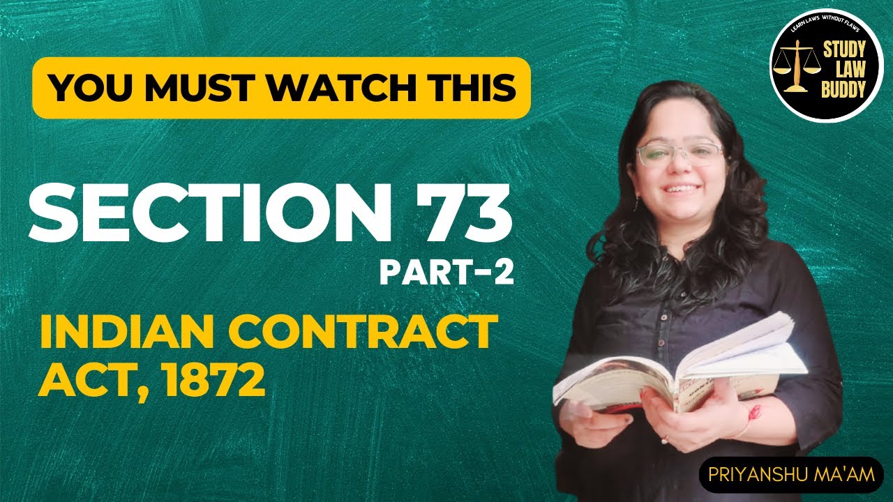Section 73 Indian Contract Act, 1872