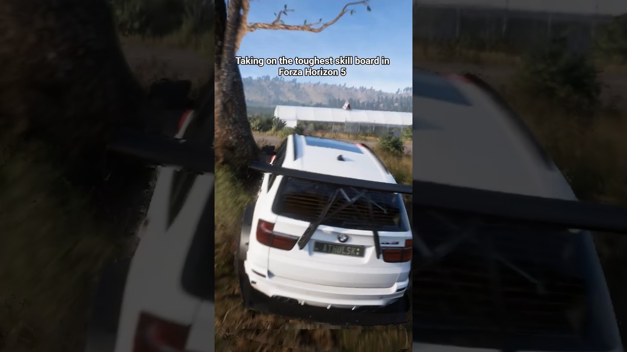Taking on the toughest skill board in Forza Horizon 5 
