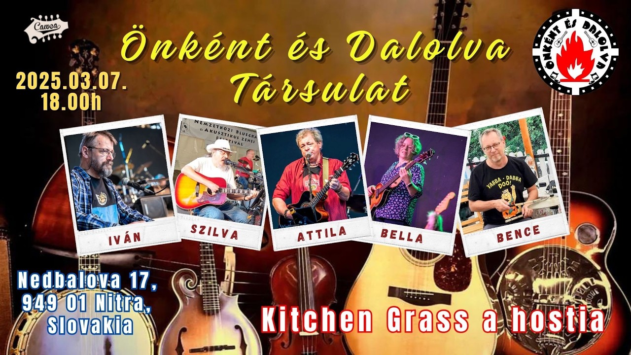Önként és Dalolva Társulat live in Nitra - 2025-03-07