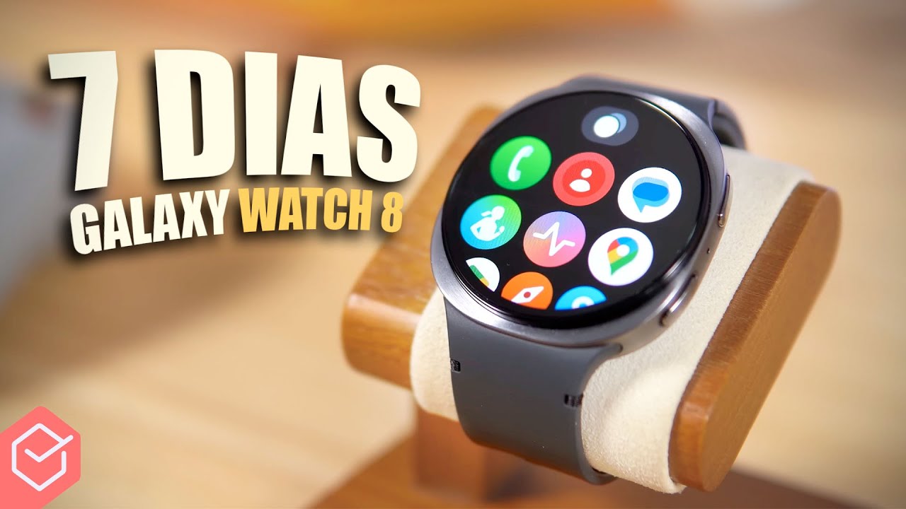 NOVO GALAXY WATCH 8 // opinião SINCERA após 🔥 7 DIAS USANDO esse SMARTWATCH custo benefício!