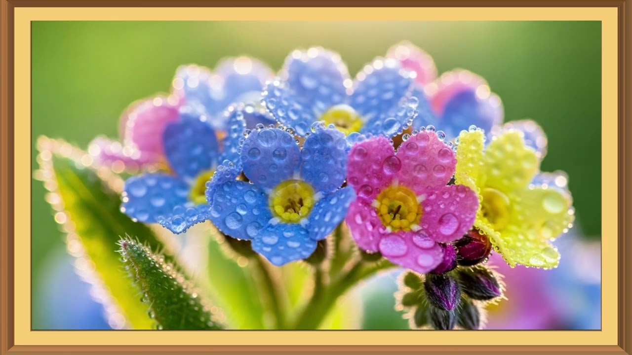 Spring in Soft Light Living TV Frame 4K TV