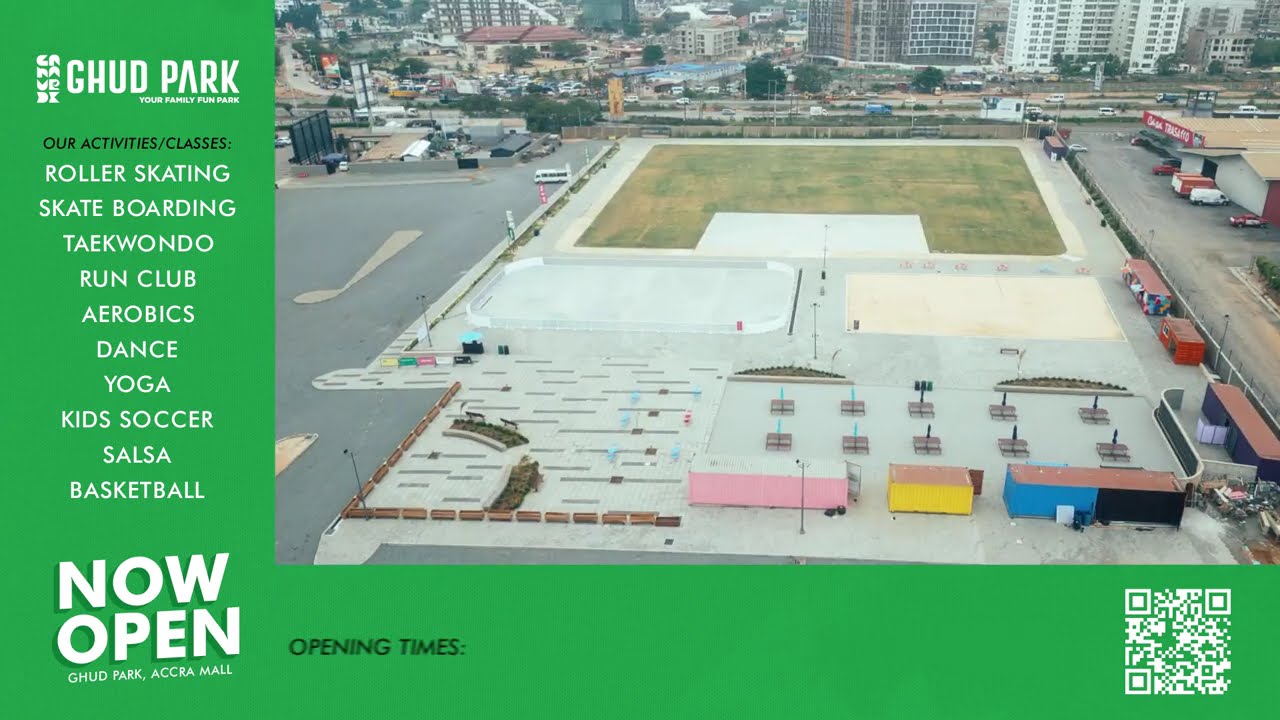 Ghud Park - Accra Mall is now open. Your family Fun Park in Accra.