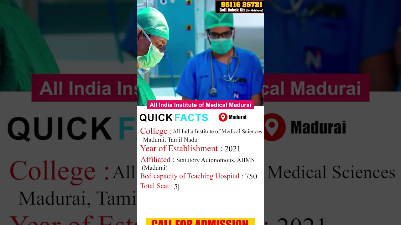 AIIMS - All India Institute Of Medical Science, Madurai, Tamil Nadu || #aiims #mbbs #neet